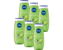 NIVEA Lemon & Oil Douchegel – Shower Gel Met vitamine C & E - Voordeelverpakking - 6 x 250 ml
