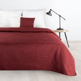 Brulo – beddensprei – Sprei – luxe bed – rood - 200x220 cm