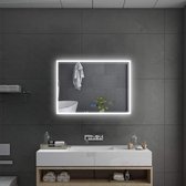 Starlight - Miroir de salle de bain - 70x50cm - Rectangle - Tactile - Eclairage LED - Dimmable de 3000K à 6000K - Anti Condensation