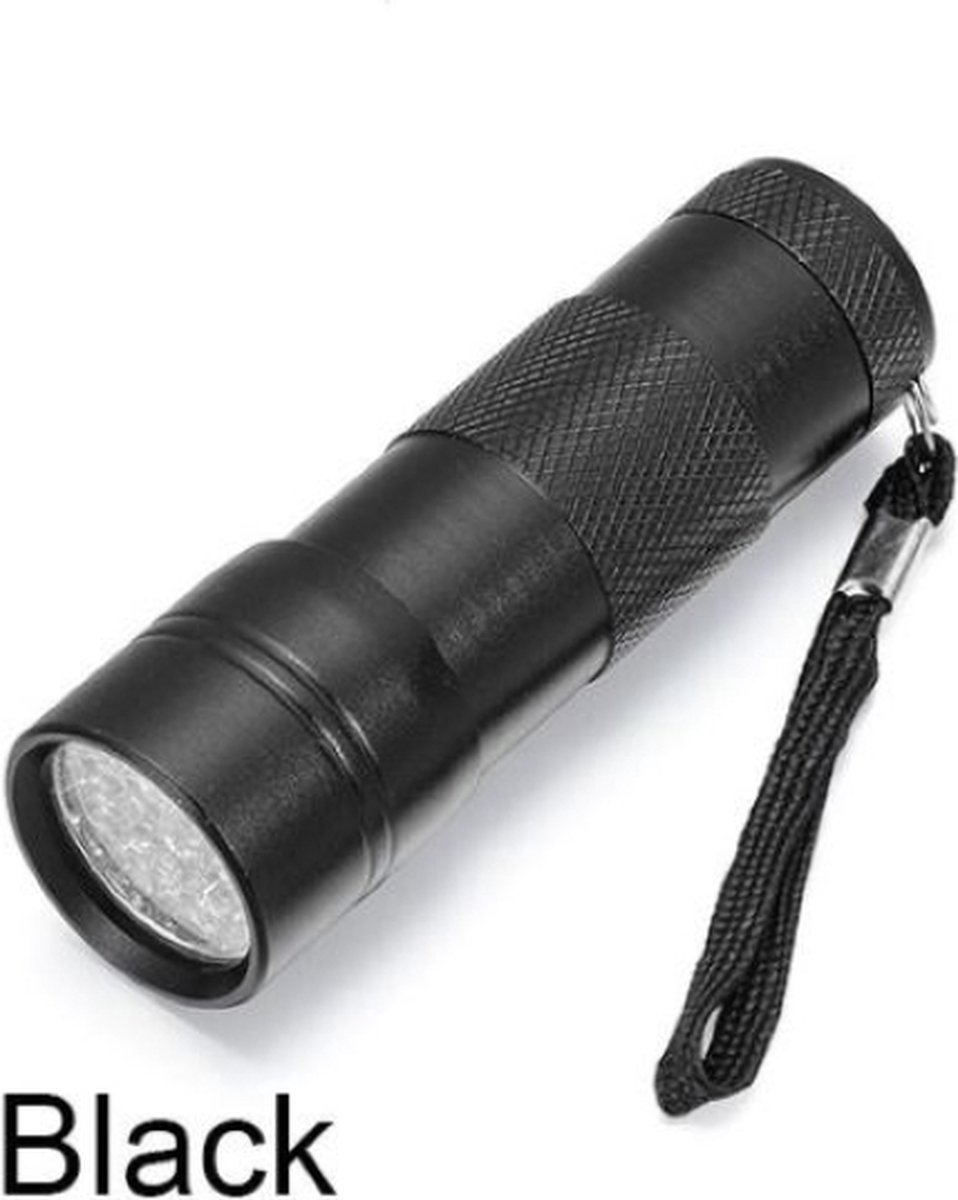 Korneliya Mini UV LED Lamp ZWART