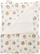 Cottonbaby- Wiegdeken - Cottonsoft - bamboe - moody flowers