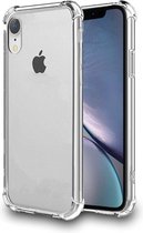 Smartphonica iPhone Xr transparant hoesje flexibel met stootrand / Siliconen / Back Cover geschikt voor Apple iPhone XR