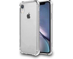 Smartphonica Telefoonhoesje Geschikt voor iPhone Xr transparant hoesje flexibel met stootrand geschikt voor Apple iPhone XR