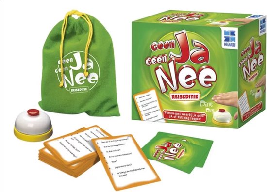 Geen Ja Geen Nee Reisspel - Kaartspel - Reisspellen kinderen