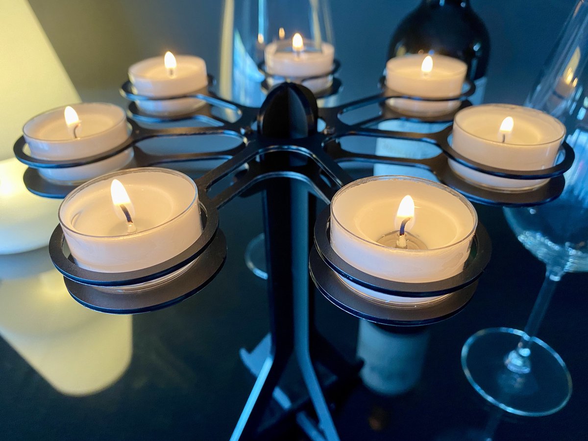 DineLight 'CLASSIC' kandelaar | incl STAND-IN | brievenbus cadeau.
