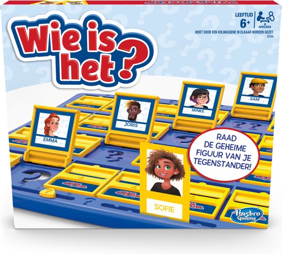 Gezelschapsspel: Wie is het? - Kinderspel, uitgegeven door Hasbro Gaming