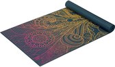 Gaiam Vivid Zest Yoga Mat - Blauw, Geel, Paars - 173 X 61 X 0.4 Cm