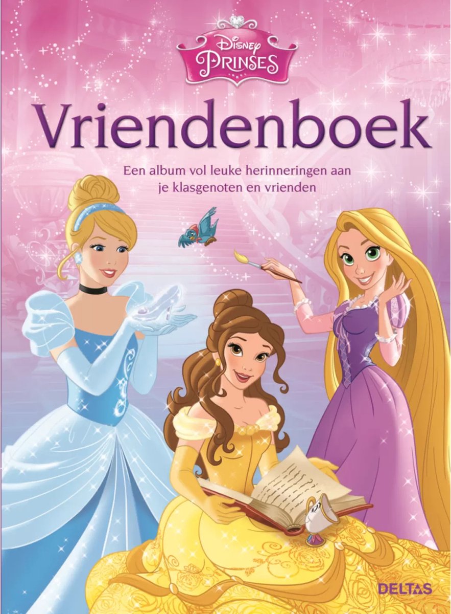 Disney Princess - Vriendenboek - Kartonboek - Multicolor — afbeelding 4