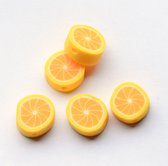 Pop | KATSUKI Polymeer klei kralen FRUIT Sinaasappel 100 stuks mix (10mm) POP0137