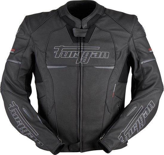 Furygan Nitros Motorrad-Lederjacke Für Herren – AAA Zertifiziert, Mit D3O® Protektoren, Herausnehmbarem Thermofutter