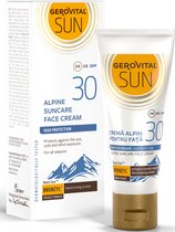 Gerovital SUN Alpine Sun Cream with SPF30 - Crème solaire pour le visage - protège du soleil, du froid et du vent - UVA, UVB - 30ml