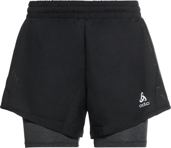 Shorts 2-en-1 Odlo Run Easy 5 pouces - Taille S