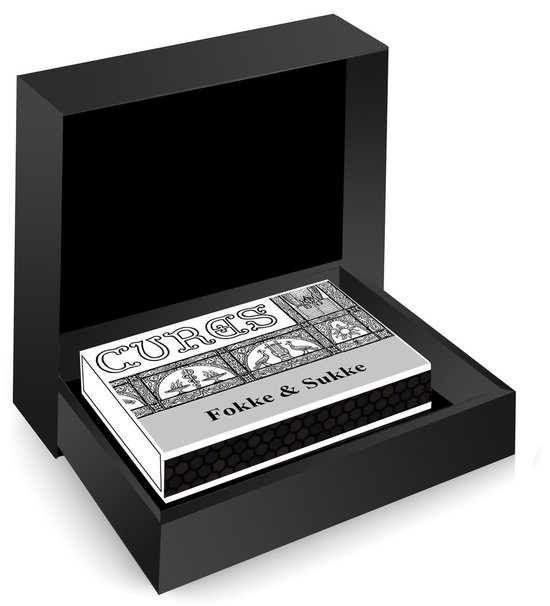 Fokke en Sukke - Unieke handgemaakte uitgave verpakt in een luxe geschenkdoos van MatchBoox - Kunstboeken