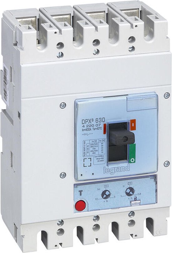 Industriële Stroomonderbreker 4P 80-125A 10kA Curva C MAXGE Alpha