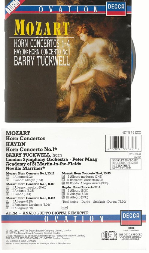 Hoornconcert No.1 In D