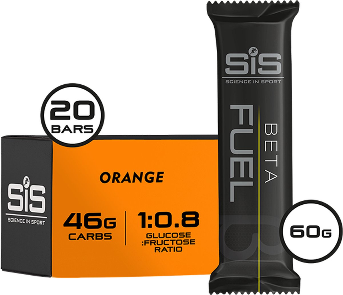 SiS Beta Fuel Chew Bar Orange - 20 x 60 gram