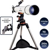 AYOO® Telescoop  - Sterrenkijker - Telescoop - 210x Zoom - Volledige set - Smartphone Houder - Verstelbaar Statief - Draagtas - 70/700mm