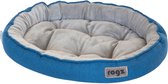 Rogz Cuddle Oval Podz Blauw - Kattenmand - 48 x 35 x 8 cm