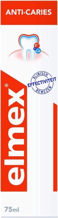 Elmex Anti Caries - 75 ml - Tandpasta | bol.com