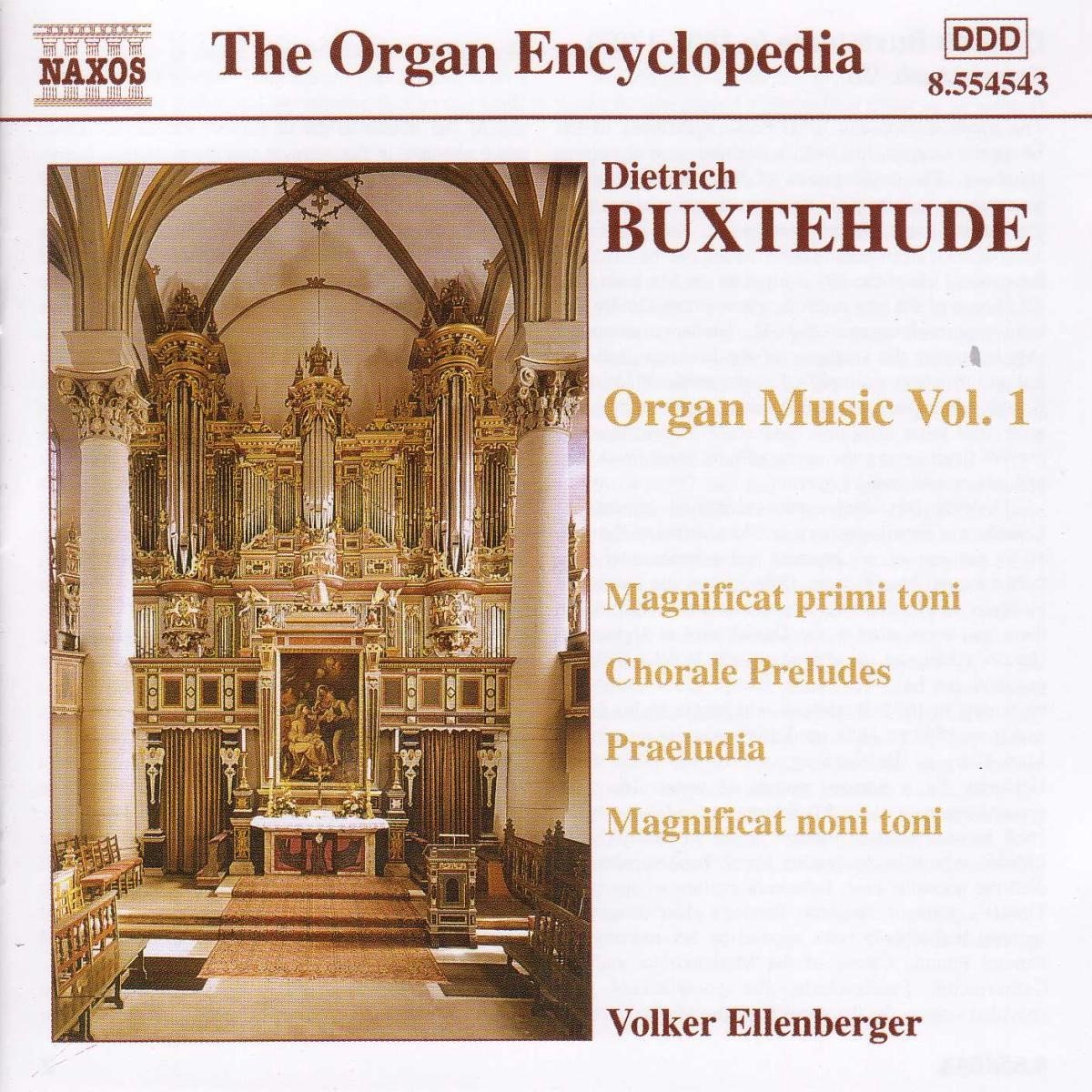 Volker Ellenberger - Buxtehude: Organ Music 1 (CD)