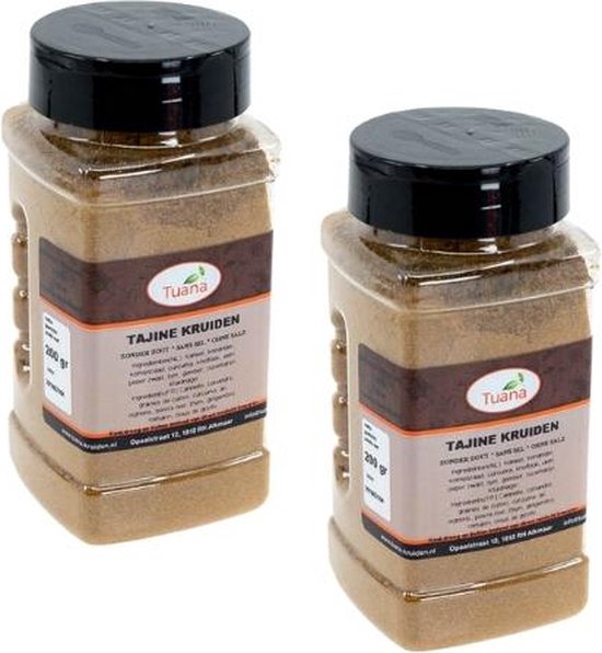 TUANA KRUIDEN TAJINE KRUIDEN 200 gram x 2
