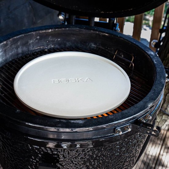 Boska Pizzasteen Deluxe L - voor Oven & BBQ - Knapperige pizza's - Ø 35 cm - BBQ Accessoires
