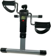Luxari Stoelfiets - Inclusief computer -  Bureaufiets - Hometrainer - Deskbike - Beentrainer – Pedaaltrainer - Fietstrainer - Bewegingstrainer - Mini hometrainer