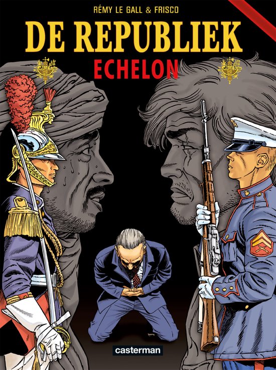 Cover van het boek 'De republiek 003 Echelon' van ... Frisco