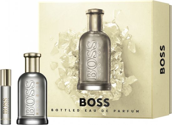 professioneel Hol misdrijf Hugo Boss Bottled Giftset - 100 ml eau de parfum spray + 10 ml eau de parfum  spray -... | bol.com