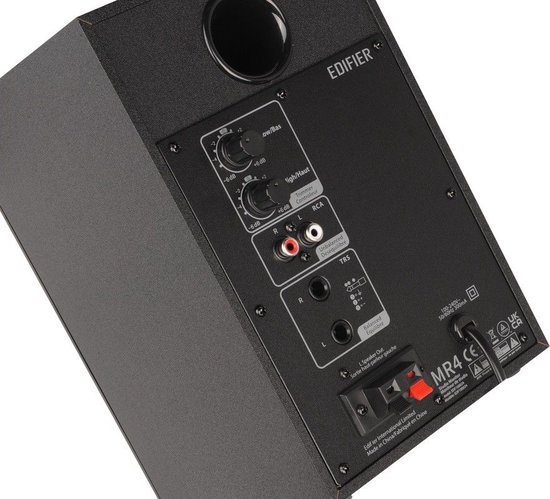Edifier MR4 - Studio monitor speakers - Zwart van Edifier — afbeelding 4