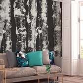 Zelfklevend fotobehang - Stately Birches - Second Variant