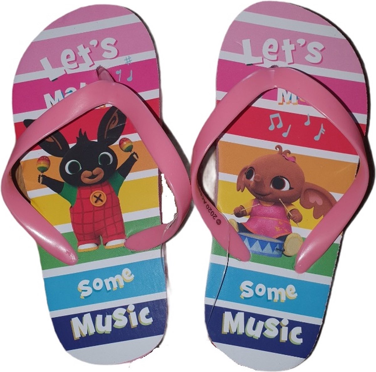Bing & Sula Teenslippers - Slippers - Zomer 2022 - Lets make some Music - Maat 26/27