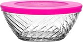 Lav Elis – Glazen Schaal Met Deksel – 215 ml – Set van 6