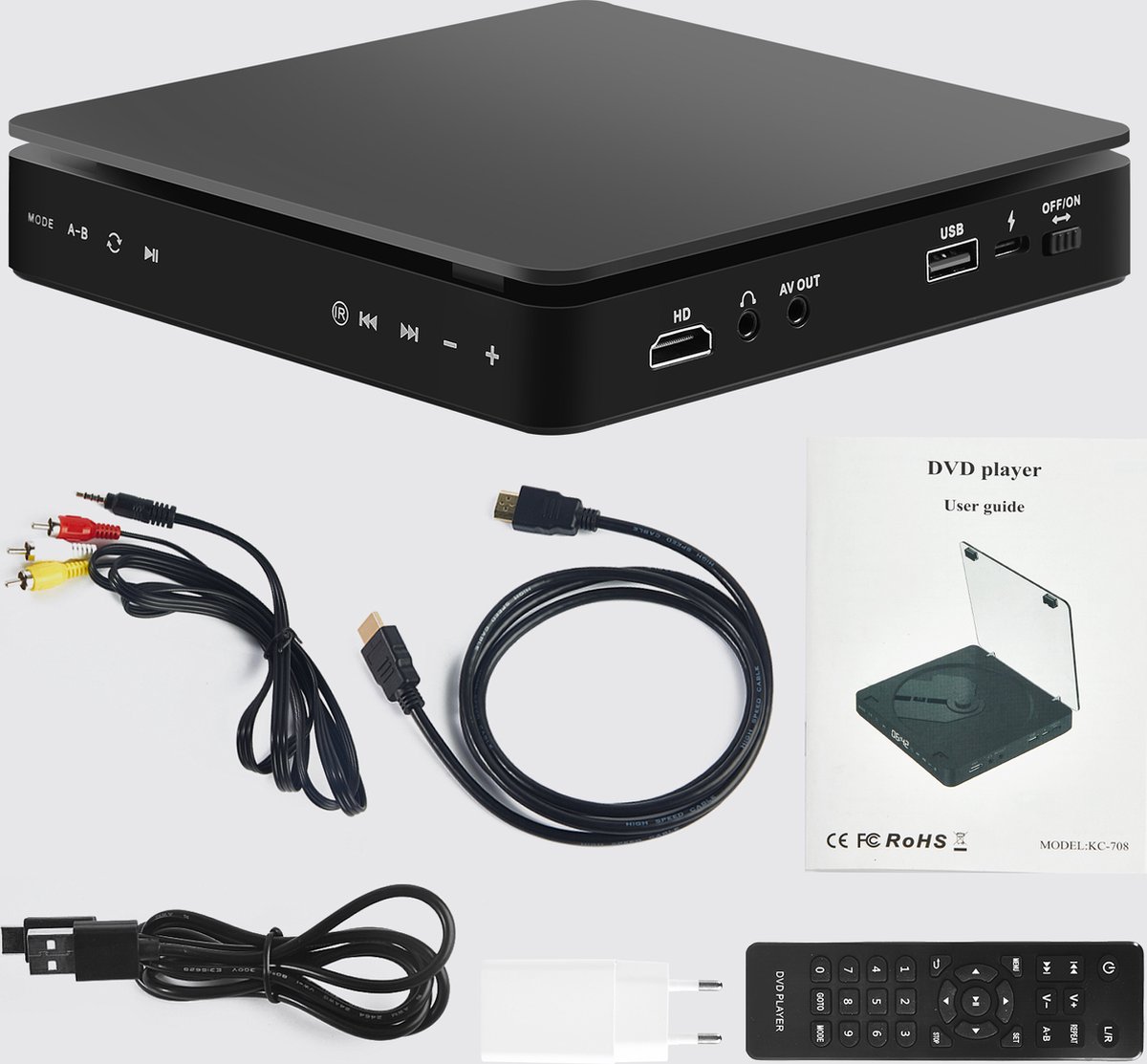 Multimedia Player, Mini Box, Full HD 1080P, Strong Compatibility
