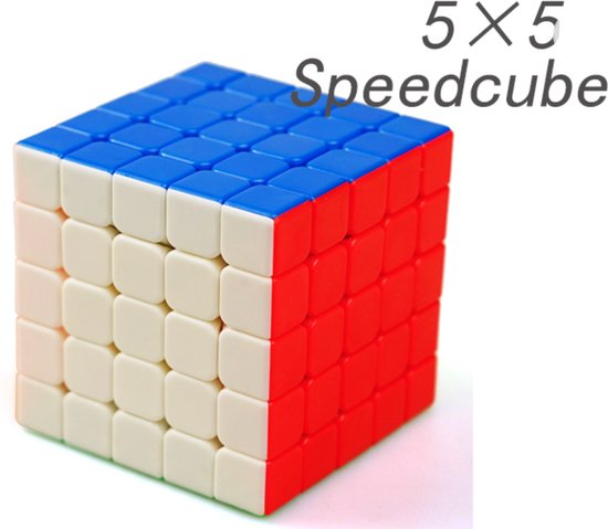 Afbeelding van het spel Rubiks Cube - 5x5 Transparant - Speed Cube - Fidget Toys