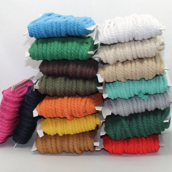 BetterJonny 30 rollen gewaxt katoenen koord, nylondraad, macramé, 1500 m 0 ,8 mm, waxkoord, polyesterdraad, sieradenband, satijnen koord, nylon koord voor armbanden, macramé, sieraden maken