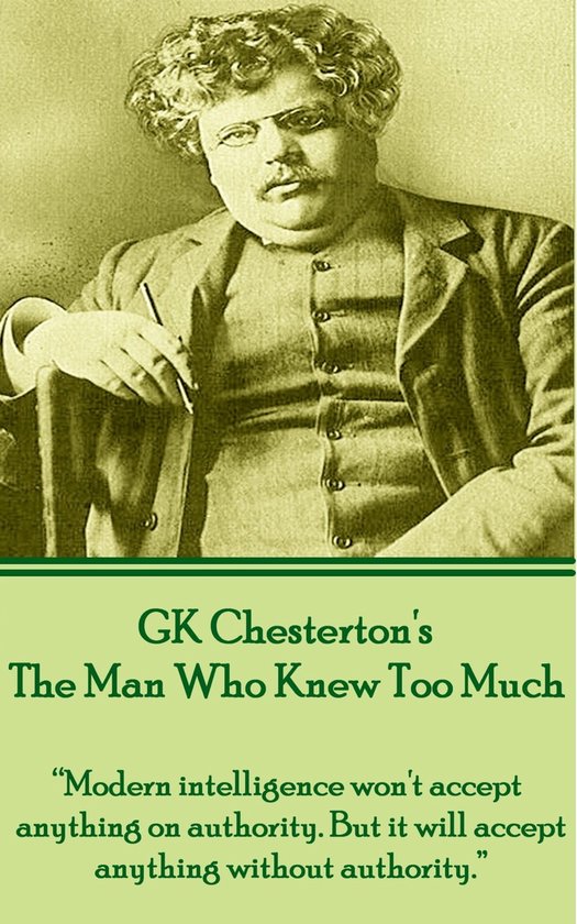 GK Chesterton's The Man Who Knew Too Much - cover