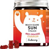 Bears with Benefits Voorbereiding op de zon Vitamine Gummies - Maandelijkse voorraad van 60 stuks |Bescherming tegen pigmentvlekken, voor een egale bruine kleur - Hoge dosis veganistischesuikervrije gummiberen | Bears with Benefits
