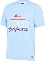 SoulCal - T-Shirt - Logo shirt - Heren - Licht blauw - L