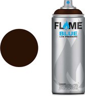 Molotow Flame Blue - Spray Paint - Spuitbus verf - Synthetisch - Lage druk - Matte afwerking - 400 ml - chocolate brown