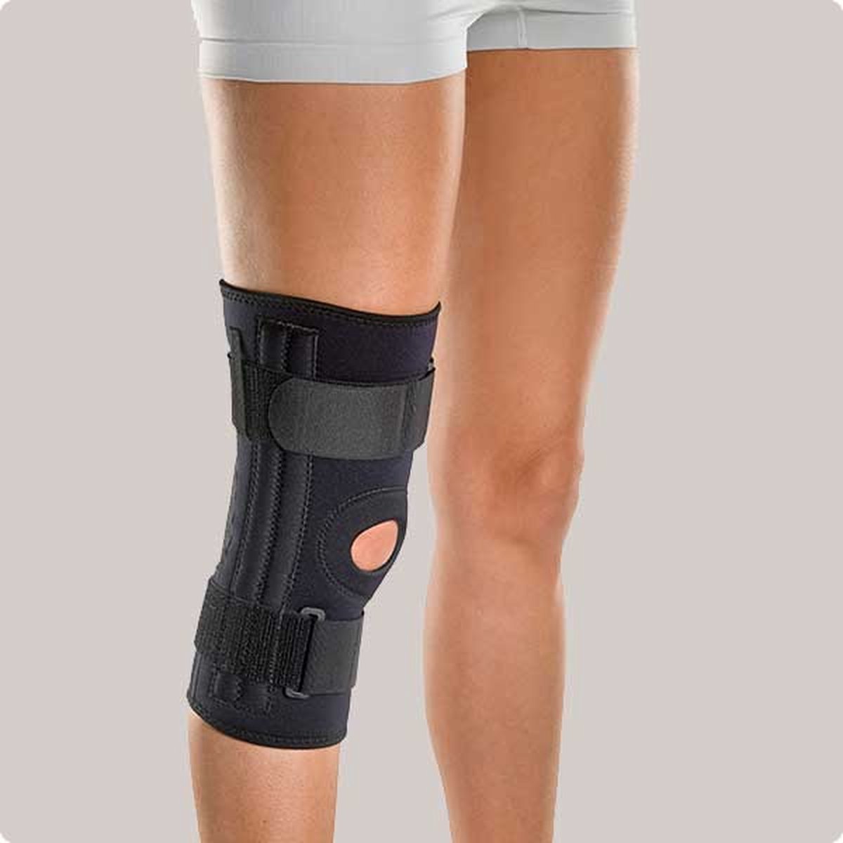 BraceID Kniebrace met baleinen | Meniscus | Patella | Artrose | Universeel-XXL