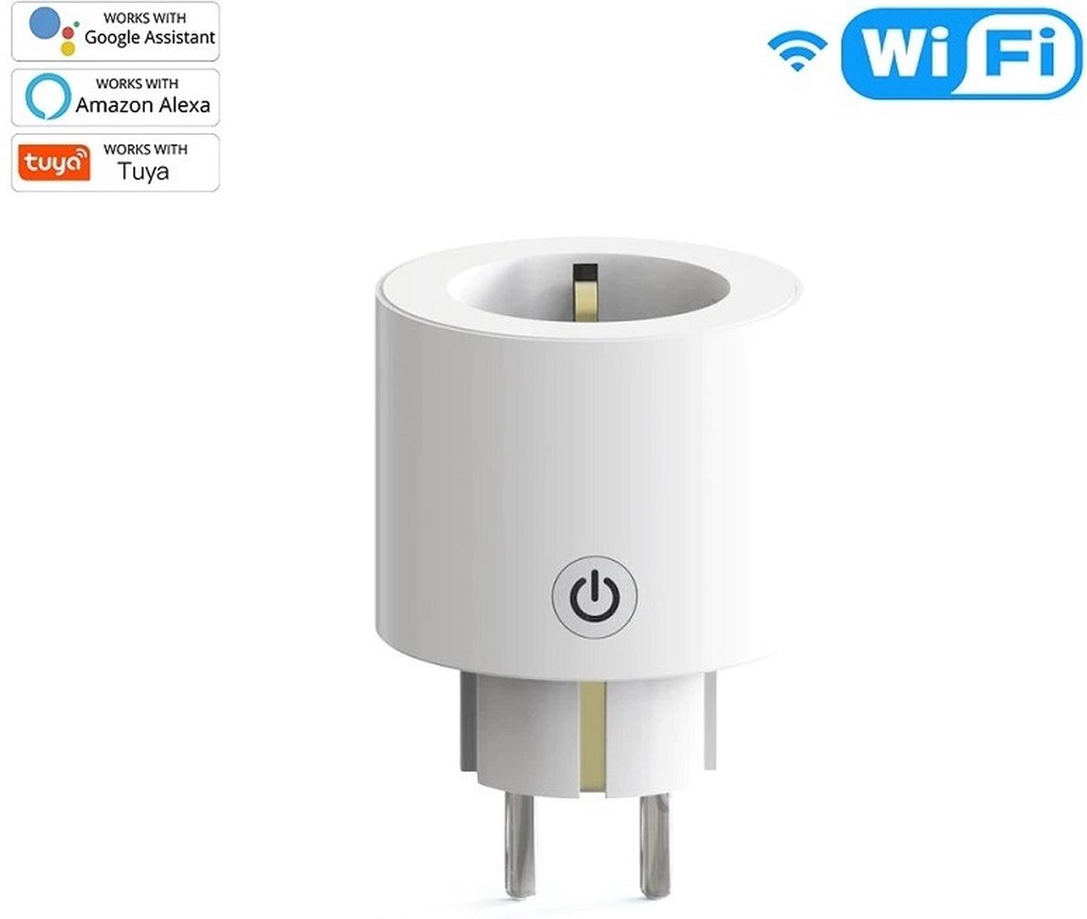 Moes SmartHome - slimme tussenstekker - Tuya SmartLife - 3680W - wifi