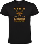 Klere-Zooi - Sterrenbeeld - Stier - Heren T-Shirt - XXL
