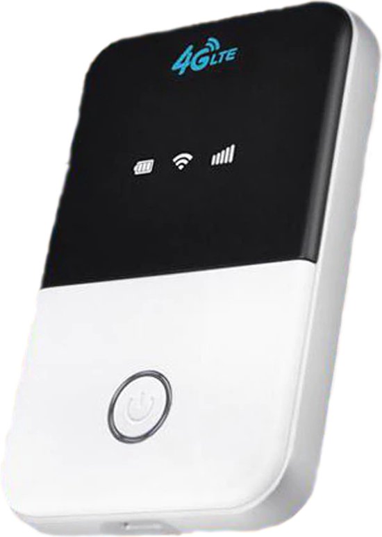 Wifi 2 Go Mifi router - 4G Router - Wifi op elke locatie - Ingebouwde accu - Werkt met SIM Kaart - Draagbare wifi router - altijd en overal internet ook onderweg - Draadloos Wifi