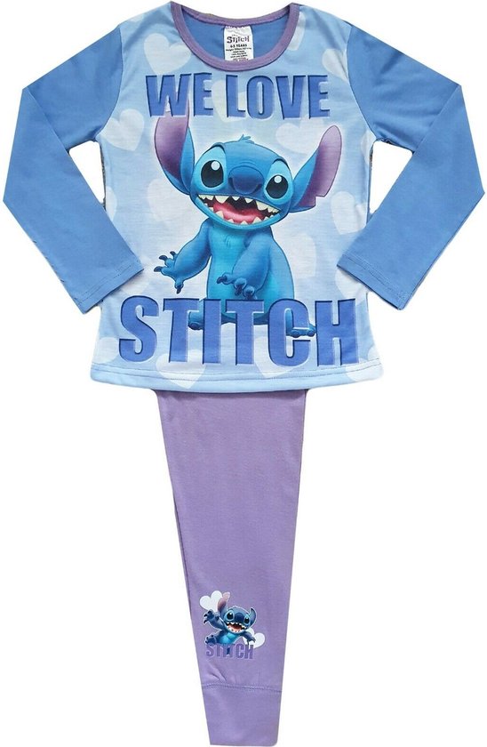 Disney Stitch - Pyjama Disney Stitch - meisjes - maat 110/116 | bol.com