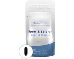 Flinndal Sport & Spieren Capsules - Voor Snel Herstel en Extra Energie van Spieren - Met Foliumzuur - 90 Capsules
