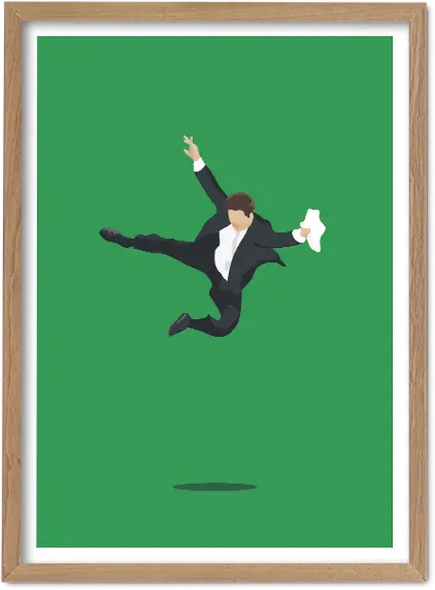 FC Kluif 'De karatetrap' Poster - 70 x 50 cm