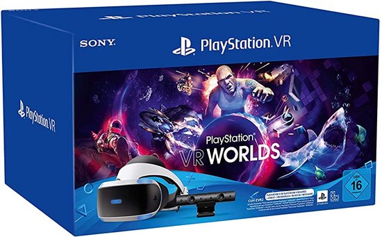 Sony PlayStation VR + PlayStation Camera + PlayStation VR Worlds - PS4