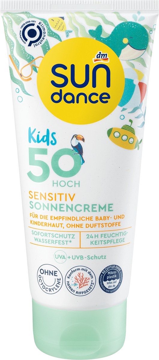 Goedkoopste SUNDANCE Zonnebrandcrème Kids, gevoelig, SPF 50, 100 ml