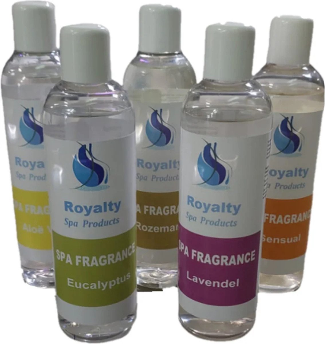 Goedkoopste Spa aroma set 5 geuren - bubbelbad, hottub of spa - 5 x 250 ml - Jacuzzi geurtje